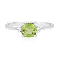 Anello in argento con Peridoto