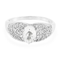 Anello in argento con Topazio Ghiaccio