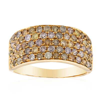 Anello in oro con Diamante Fancy SI2 (CIRARI)