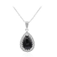 Collana in argento con Onice Nero