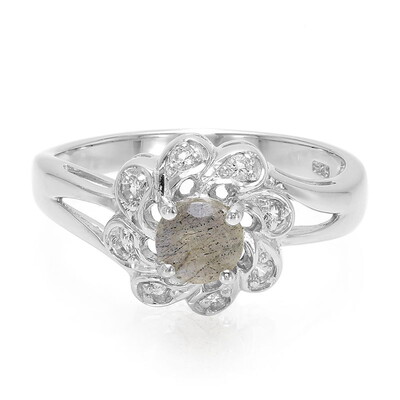 Anello in argento con Spectrolite