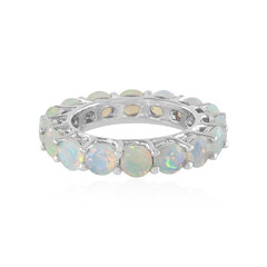 Anello in argento con Opale di Welo