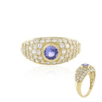 Anello in oro con Tanzanite