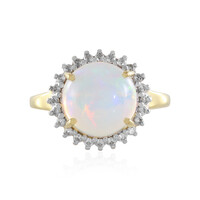 Anello in argento con Opale di Welo