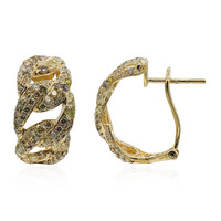 Orecchini in oro con Diamante Fancy SI2 (CIRARI)