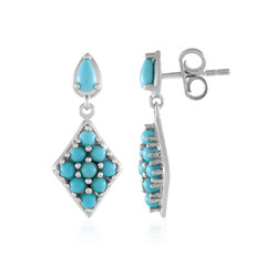 Orecchini in argento con Turchese Sleeping Beauty