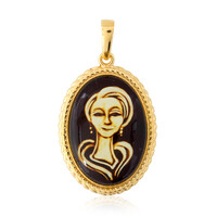 Ciondolo in argento con Ambra Baltica