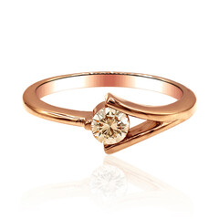Anello in oro con Diamante Rose de France VS1 di Argyle