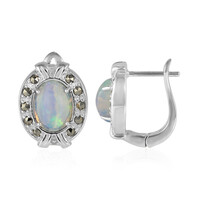 Orecchini in argento con Opale di Welo (Annette classic)