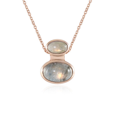 Collana in argento con Labradorite Ramata Maniry (KM by Juwelo)