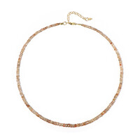 Collana in argento con Zircone Zafferano