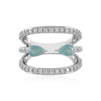 Anello in argento con Grandidierite