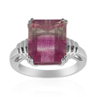 Anello in argento con Fluorite Bicolore (Pallanova)