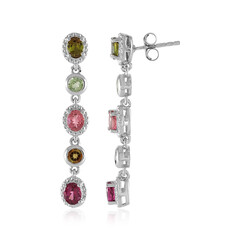 Orecchini in argento con Tormalina