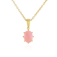 Collana in argento con Opale Rosa