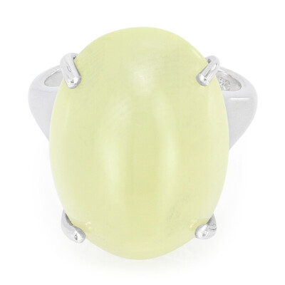 Anello in argento con Aragonite Capillitas