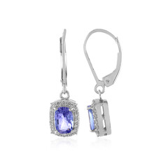 Orecchini in argento con Tanzanite