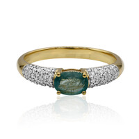 Anello in oro con Grandidierite (AMAYANI)