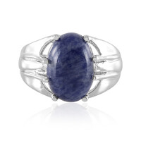 Anello da uomo in argento con Sodalite