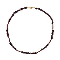 Collana in argento con Granato d’India