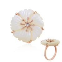 Anello in argento con Madreperla