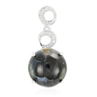 Ciondolo in argento con Pietersite