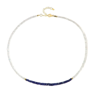 Collana in argento con Zaffiro Bianco