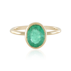 Anello in oro con Smeraldo Russo