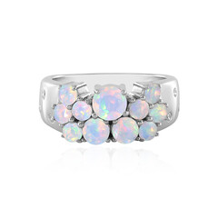 Anello in argento con Opale di Welo (de Melo)