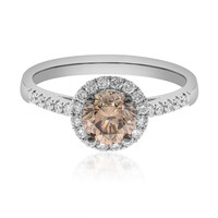 Anello in oro con Diamante Cioccolato SI2 (CIRARI)