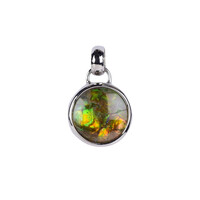 Ciondolo in argento con Ammolite