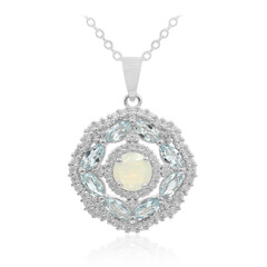 Collana in argento con Opale di Welo