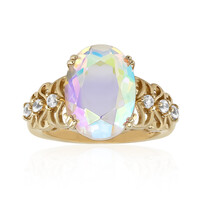 Anello in argento con Quarzo Moonlight