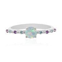Anello in argento con Opale di Welo