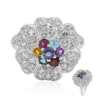 Anello in argento con Iolite
