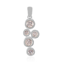 Ciondolo in argento con Morganite