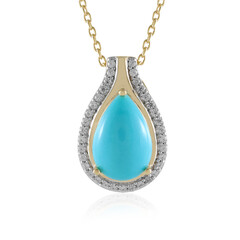 Collana in argento con Turchese Sleeping Beauty (Faszination Türkis)