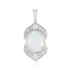 Ciondolo in argento con Opale di Welo