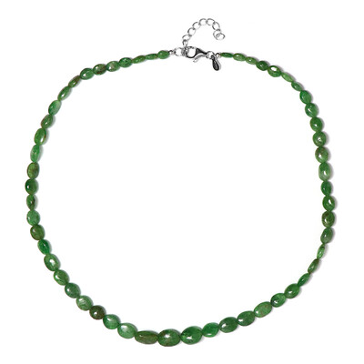 Collana in argento con Tsavorite