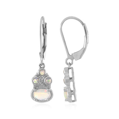 Orecchini in argento con Opale di Welo