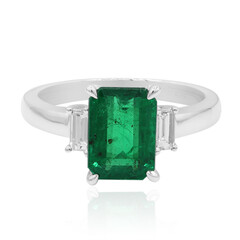 Anello in oro con Smeraldo Zambia AAA (CIRARI)
