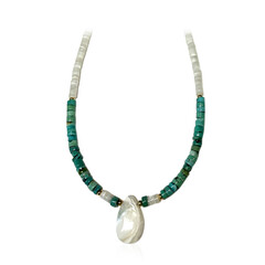 Collana in argento con Madreperla