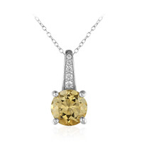 Collana in argento con Citrino