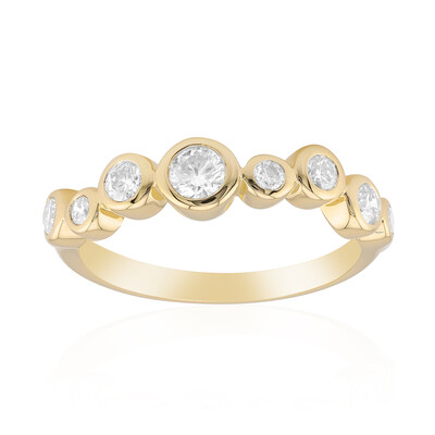 Anello in oro con Diamante SI1 (G) (Annette)