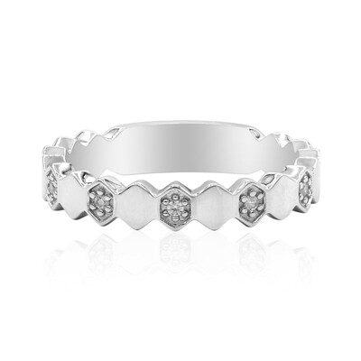 Anello in argento con Zircone