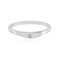 Anello in argento con Diamante I3 (H)