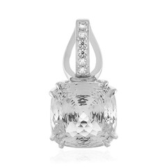 Ciondolo in argento con Topazio Bianco Reale (PHANTASIA)