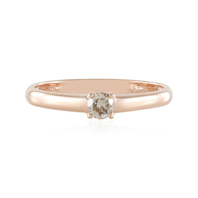 Anello in oro con Diamante Cioccolato I1 (SUHANA)