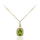 Collana in oro con Peridoto Dashihe  (CIRARI)