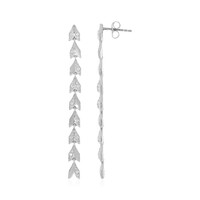Orecchini in argento con Zircone (de Melo)